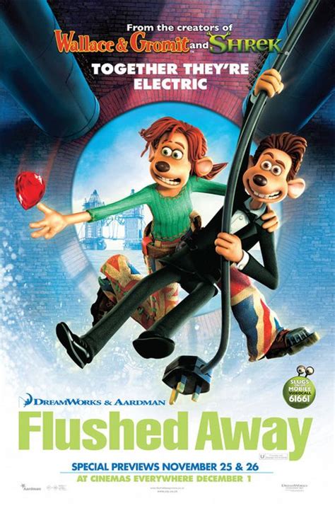 Flushed Away Movie Poster (#6 of 9) - IMP Awards