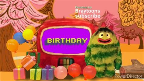 Yo Gabba Gabba (Birthday) fanmade title card - YouTube