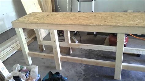 2x4 wood workbench ~ Garden furniture cad plans