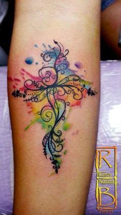 Amazing Grace Cross Tattoo Designs