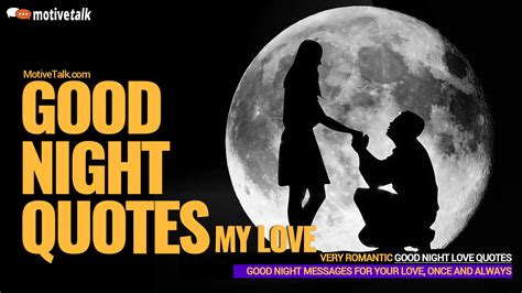 29 Best Good Night Love Quotes - Messages For Loved Ones