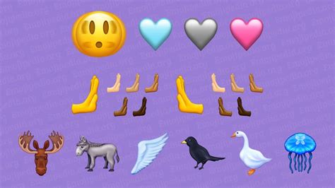 New Emoji Candidates Up for Approval Soon: Jellyfish, Goose, Turquoise ...