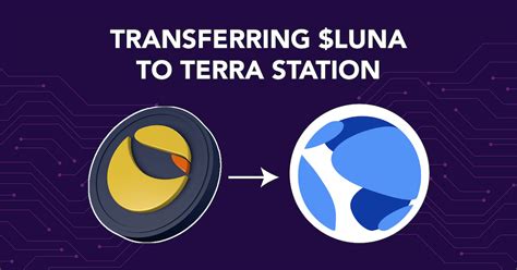 How To Transfer Native $LUNA Into Your Terra Station Wallet