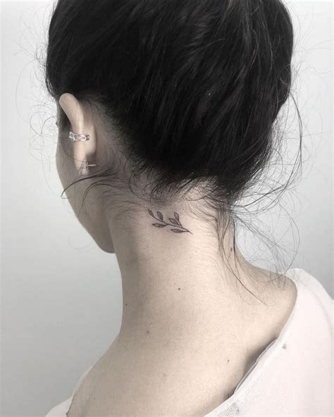 THE Small Tattoo on Neck Collection You Need NOW! | Tiny Tattoo inc.