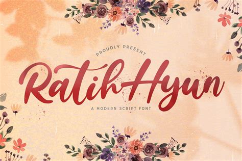 Ratih Hyun Lovely Calligraphy Font - Dafont Free