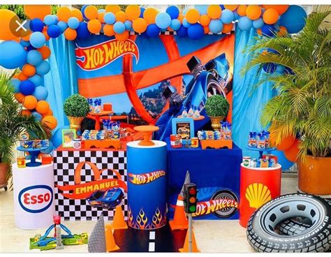 Pin by Victoria Lynn on Em 3rd Birthday | Hot wheels themed birthday ...