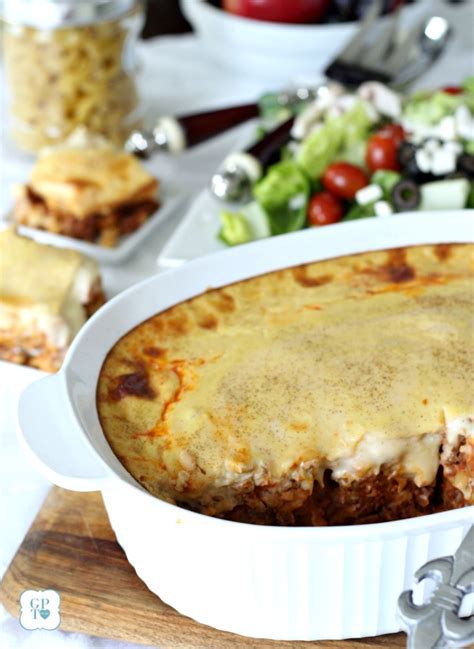 Greek Pastitsio Casserole | Grateful Prayer | Thankful Heart