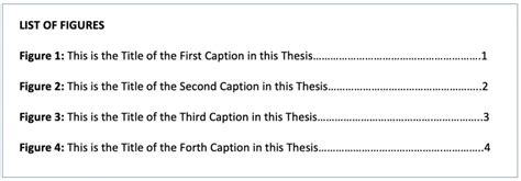 How to Write the List of Figures for a Thesis or Dissertation | DiscoverPhDs