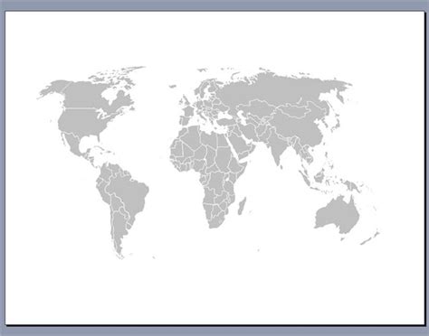 Free Editable Worldmap for Powerpoint - Download