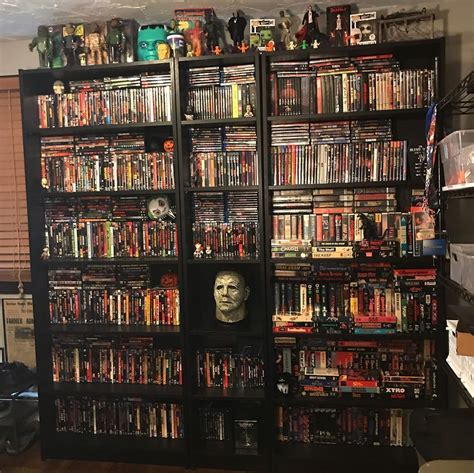 Finally got around to updating the horror movie collection display. I ...