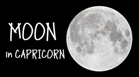 Moon in Capricorn: Traits, the 12 Houses, Famous People, and more