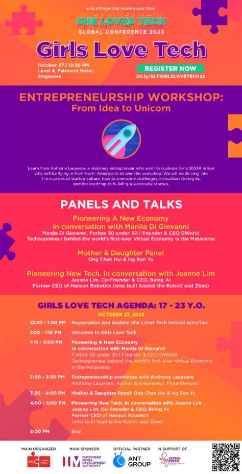 Girls Love Tech | She Loves Tech Global Conference 2023