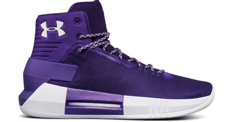 Under Armour Men's Ua Team Drive 4 Basketball Shoes in Purple for Men ...