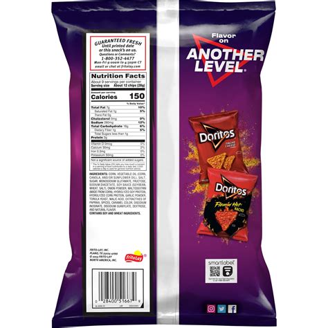 Doritos Spicy Sweet Chili Tortilla Chips,9.25oz - Snacks Americanos