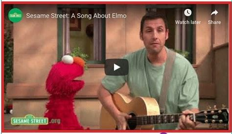 Adam Sandler Sings A Song About Elmo - Enchanted Little World