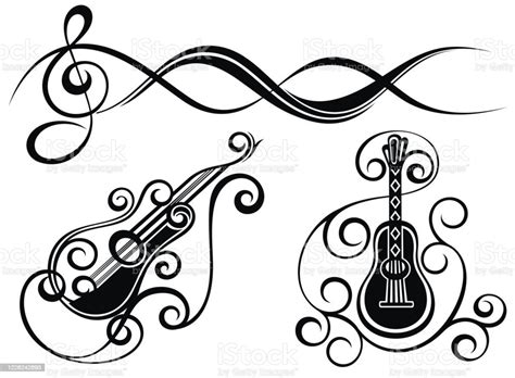 Music Note Symbols Stock Illustration - Download Image Now - Jazz Music ...