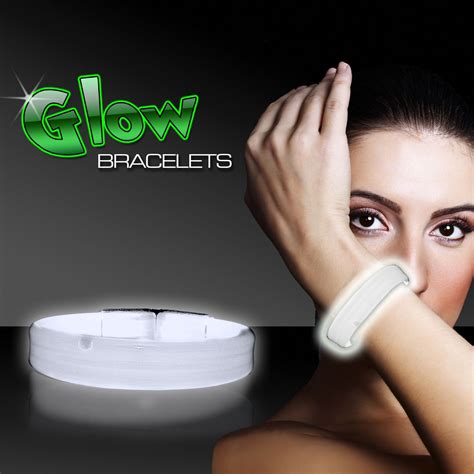 Deluxe Triple Wide 9 Inch Glow Bracelet - Glow Products