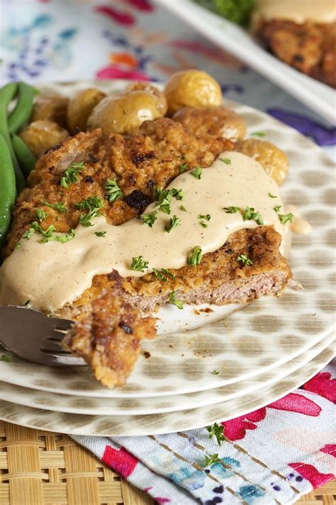 Chicken Fried Steak with Country Gravy - Recipe Girl