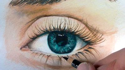 Drawing Eyes In Color Step By Step