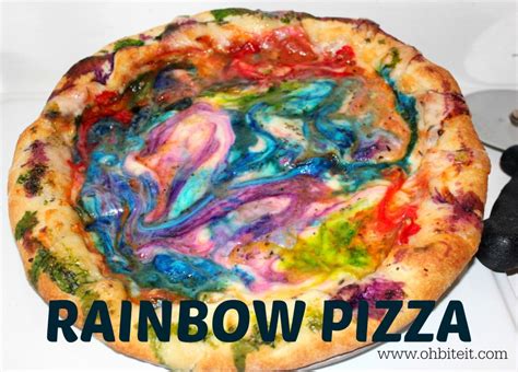 ~Rainbow PIZZA! | Oh Bite It