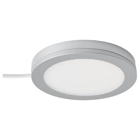 MITTLED LED spotlight, dimmable aluminium-colour - IKEA