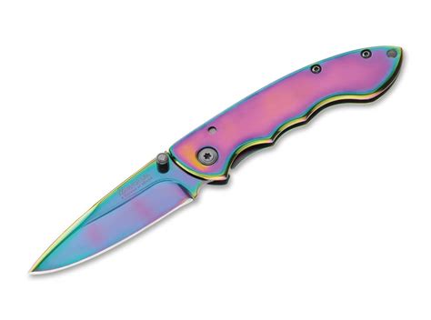 Boker Magnum Rainbow Blaze Framelock - Red Hill Cutlery