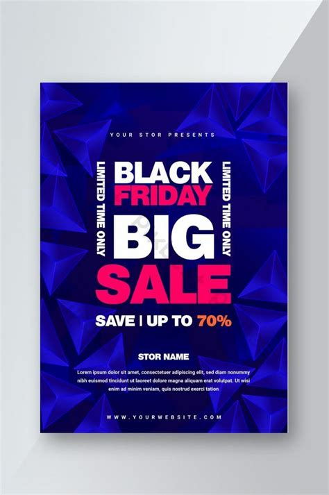 Black Friday Flyer Template | EPS Free Download - Pikbest