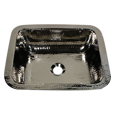 Nantucket Sinks Hammered Brass Rectangle Undermount Bar Sink - Walmart.com - Walmart.com