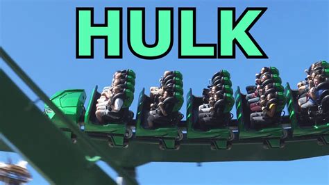 Incredible HULK Coaster - Queue and Off Ride Video - Universal Studios Islands of Adventure ...