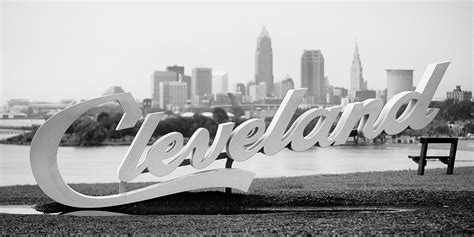 Cleveland Sign Photograph by Rosette Doyle - Pixels