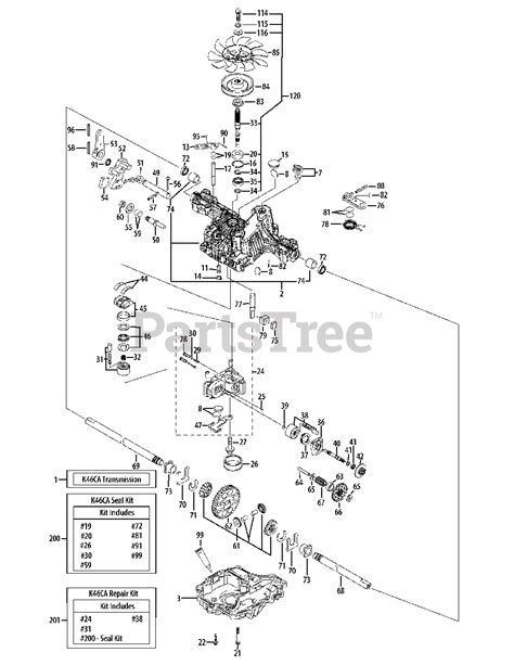 Cub Cadet Ltx1045 Parts Diagram