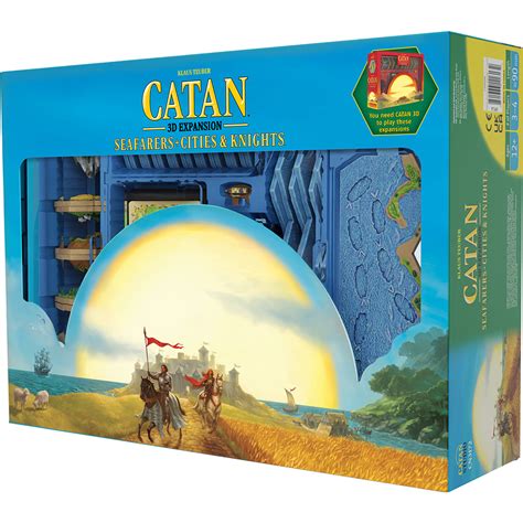 Catan - 3D Edition Seafarers & Cities & Knights EXPANSION - Board Game - Atlantis Hobby