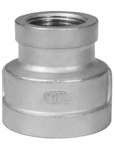 304 Stainless Steel Threaded Reducing Couplings On Seal Fast, Inc.