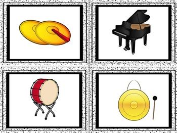 Orchestral Instrument Flashcards by vivace2309 | TPT