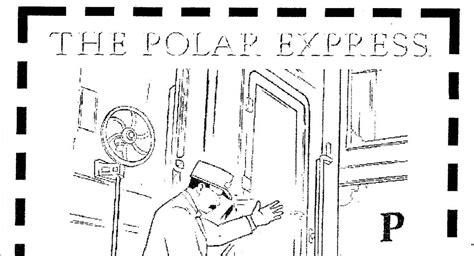 Coloring Pages Of "Polar Train Express"