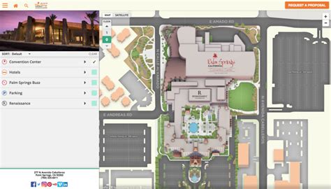 Palm Springs Convention Center Launches Concept3D’s Interactive 3D Map Platform - Concept3D