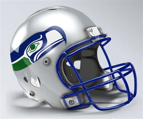 Seattle Seahawks Throwback Helmet | Football helmets, Football uniforms ...