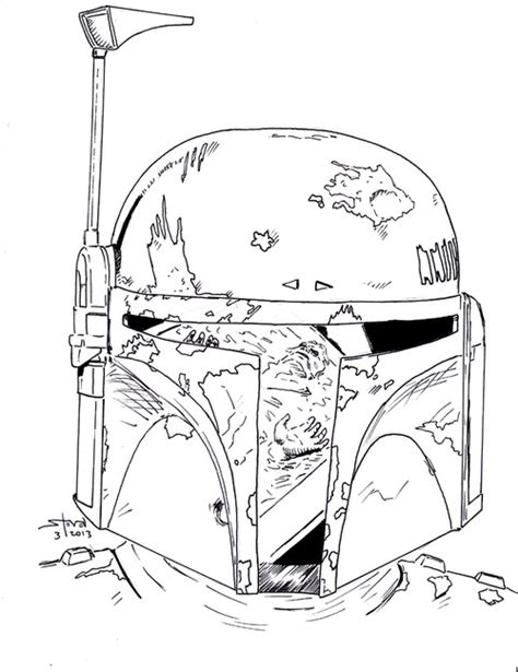 Boba Fett Coloring Pages - Best Coloring Pages For Kids