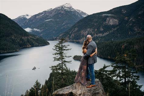 Diablo Lake Engagement Session