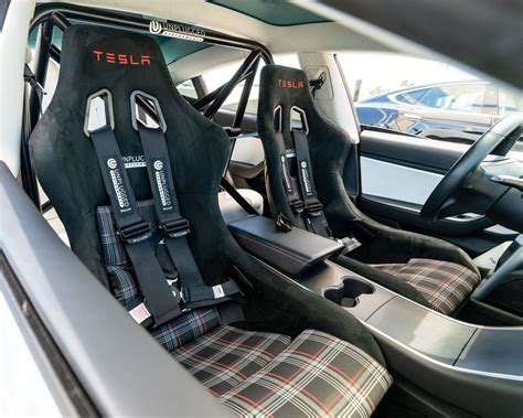 Ascension-R Racing Bucket Seat Package for Tesla Model 3 - Unplugged Performance
