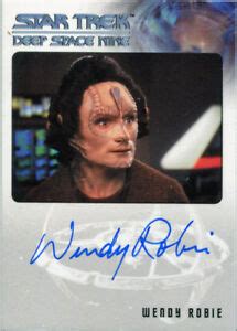 Star Trek DS9 Heroes & Villains Autograph Card Wendy Robie as Ulani Belor | eBay