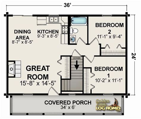 1000 Sq Ft House Design For Middle Class Budget | Small cottage plans ...