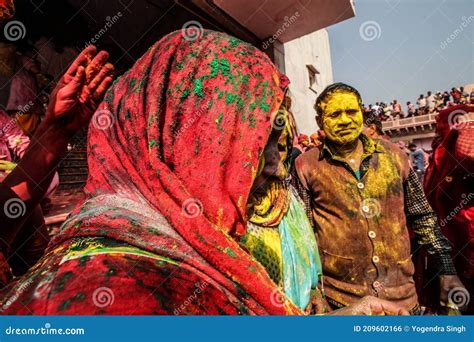 Mathura, Uttar Pradesh/ India- January 6 2020: : Woman Dance Performing ...