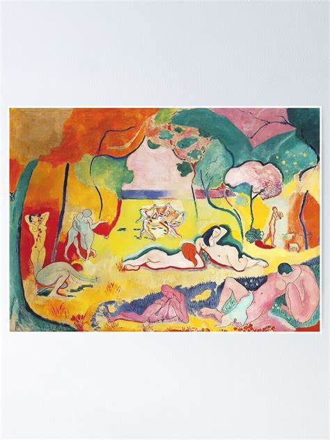 "Matisse - Le bonheur de vivre The Joy of Life Bonheur Henri Matisse" Poster for Sale by ...