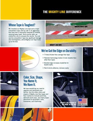 Safety Floor Tape - The best in safety floor tape & safety floor signs