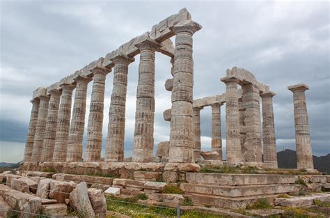 Ancient Greece Temple Of Poseidon