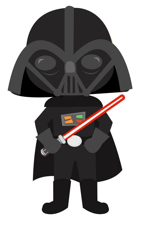 Cute Darth Vader Cartoon