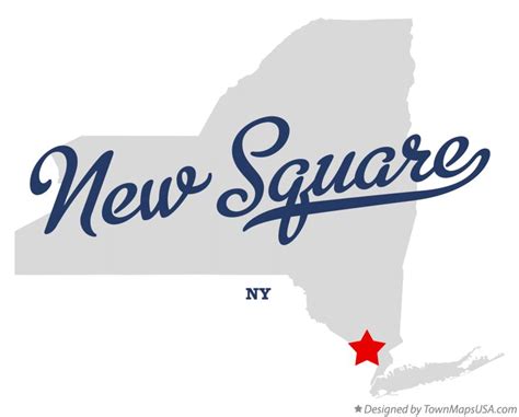 Map of New Square, NY, New York