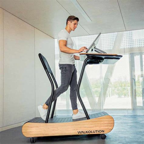 This treadmill takes standing desks a step further - Glamattech