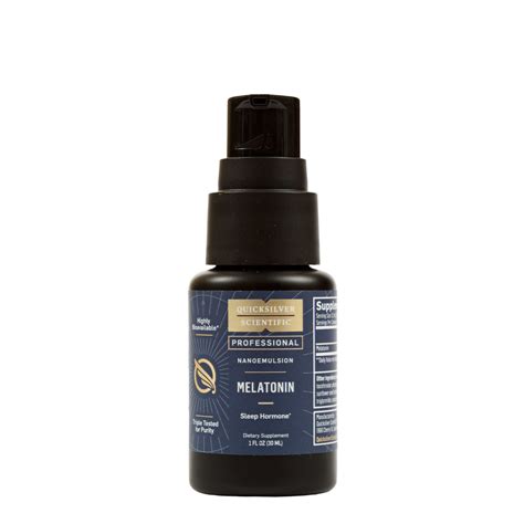 Liposomal Melatonin 4mg 1oz Quicksilver Scientific - Arcana Empothecary